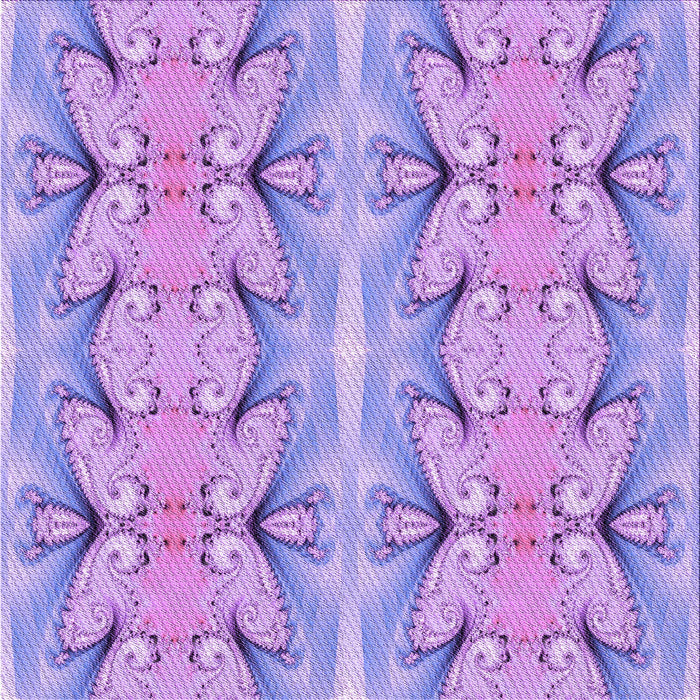 Round Machine Washable Transitional Mauve Purple Rug, wshpat2895pur