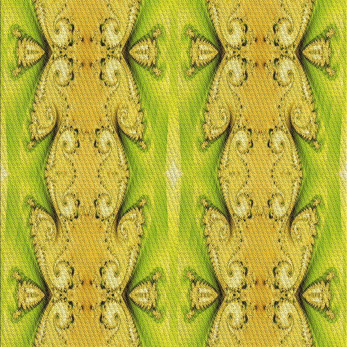 Machine Washable Transitional Dark Golden Brown Rug, wshpat2895yw