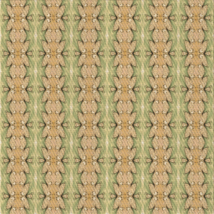 Round Machine Washable Transitional Dark Golden Brown Rug, wshpat2896brn