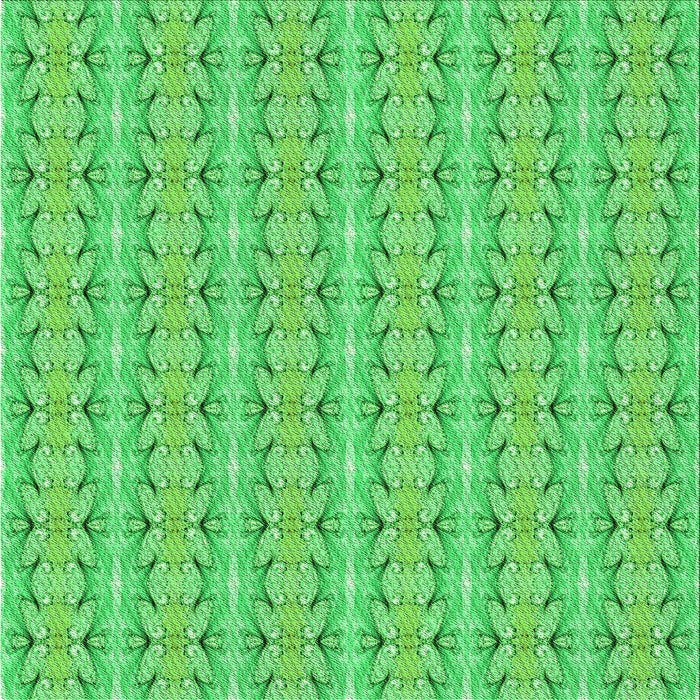 Round Machine Washable Transitional Neon Green Rug, wshpat2896grn