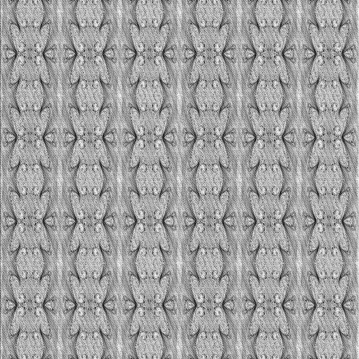 Patterned Platinum Gray Rug, pat2896gry