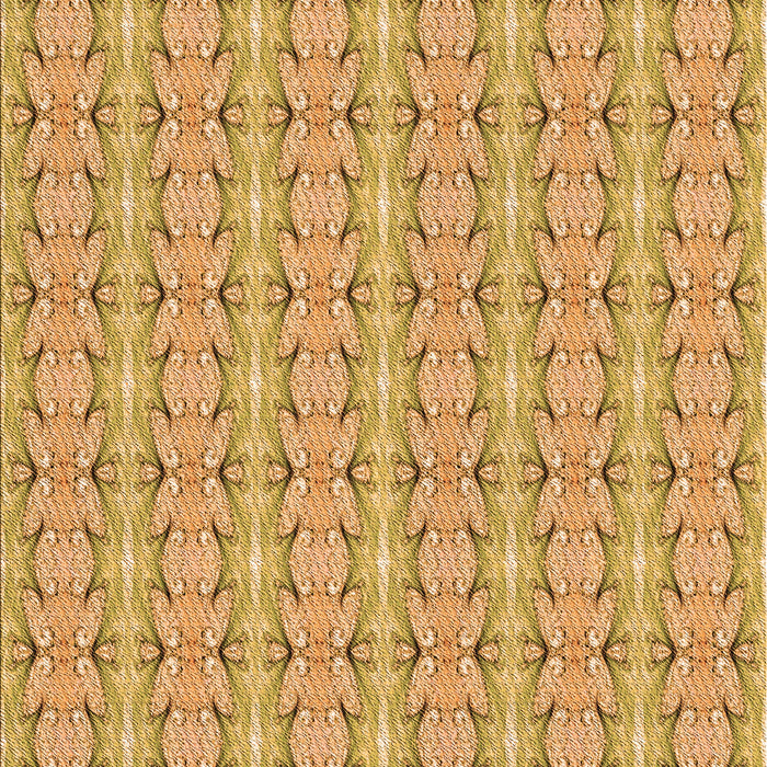 Patterned Orange Rug, pat2896org