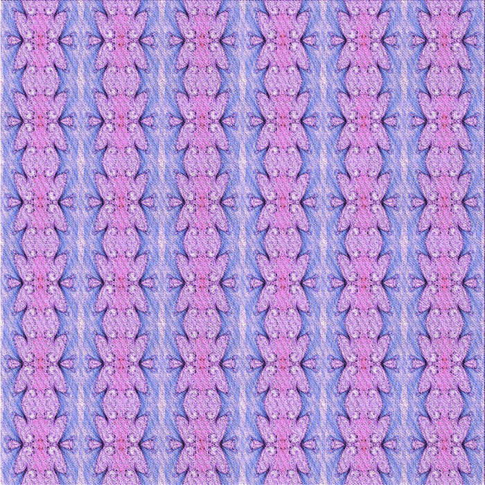 Round Patterned Mauve Purple Rug, pat2896pur