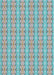 Patterned Grayish Turquoise Green Novelty Rug, pat2896