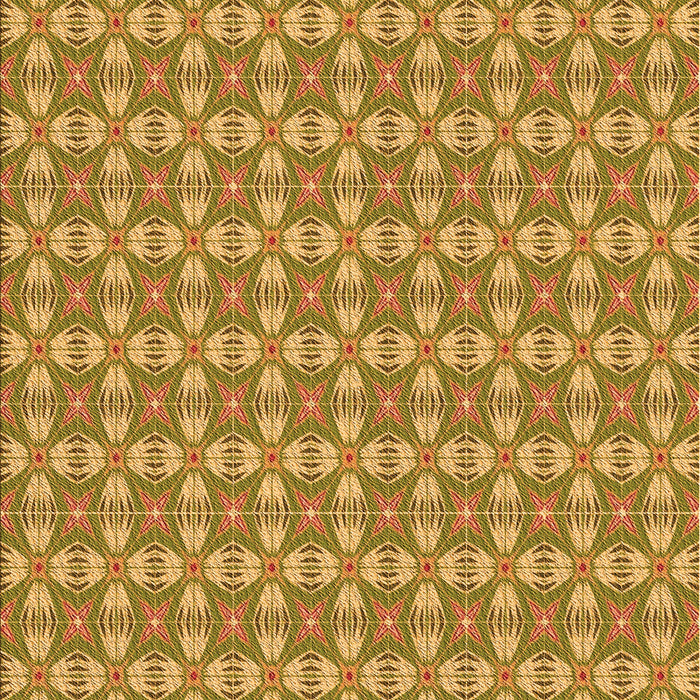 Patterned Yellow Rug, pat2897org