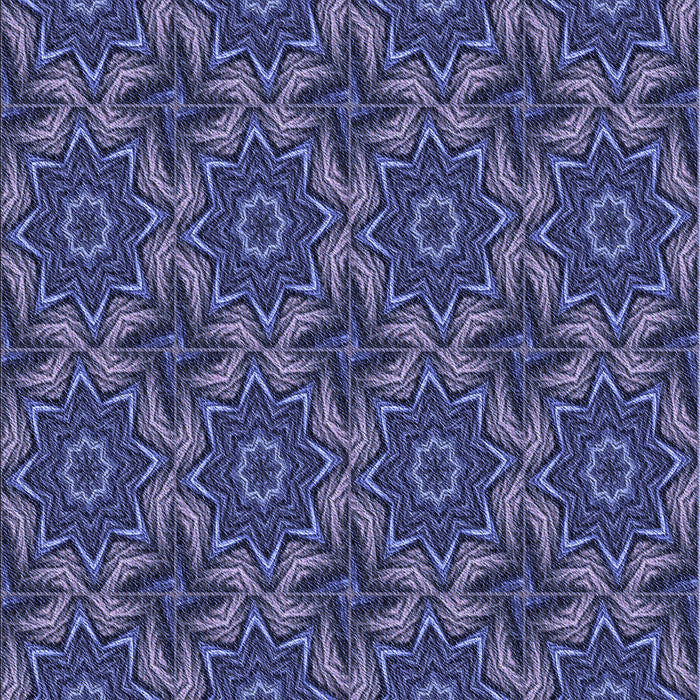 Patterned Medium Slate Blue Rug, pat2898blu