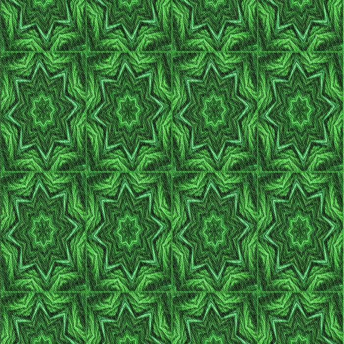 Patterned DarkGreen Rug, pat2898grn