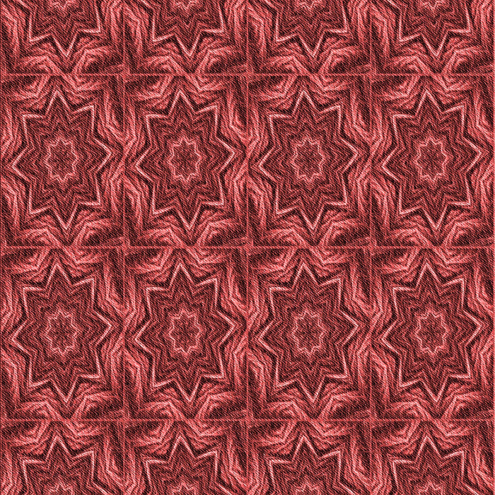 Patterned Red Rug, pat2898rd