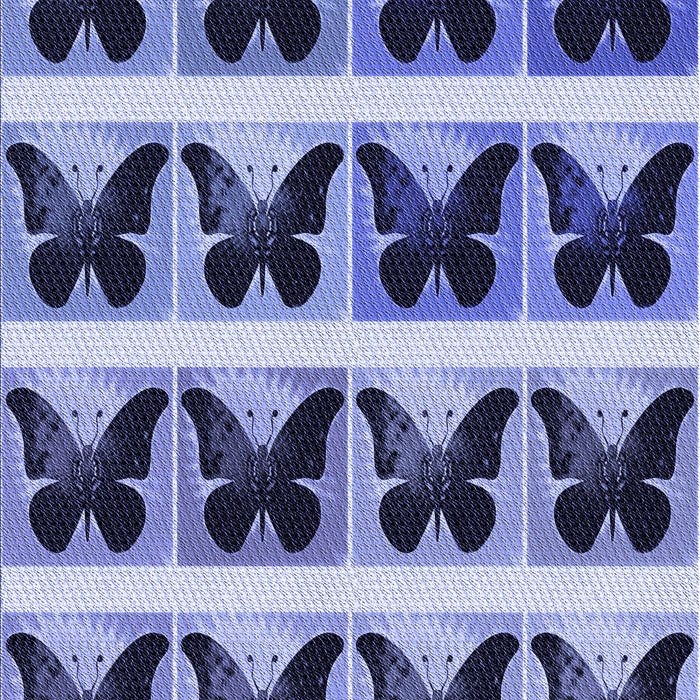 Patterned Blue Rug, pat2899blu