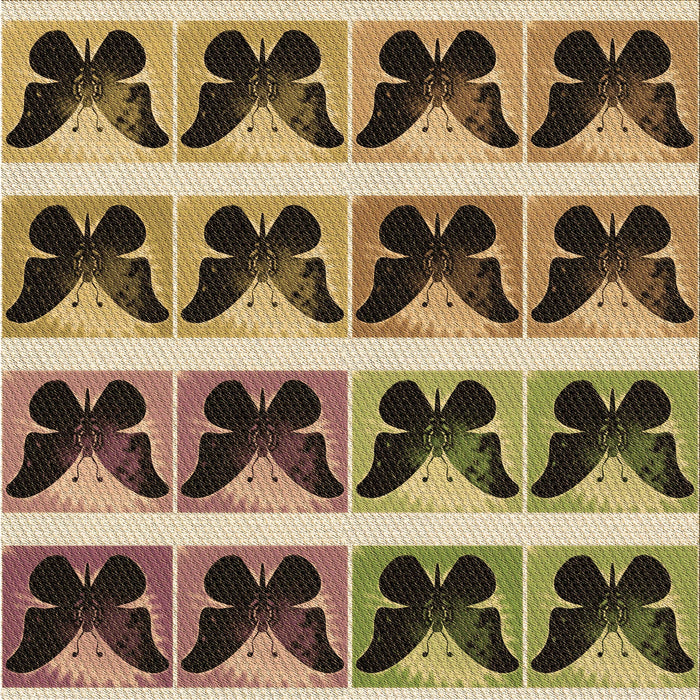 Round Machine Washable Transitional Metallic Gold Rug, wshpat2899brn