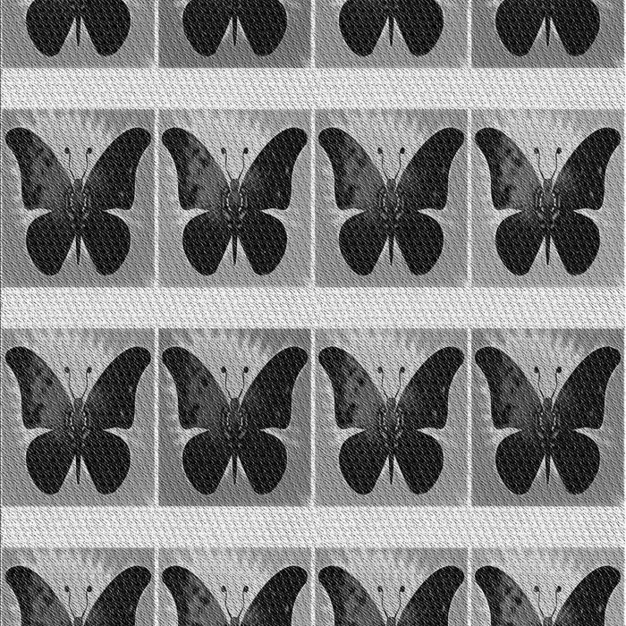 Patterned Silver Gray Rug, pat2899gry