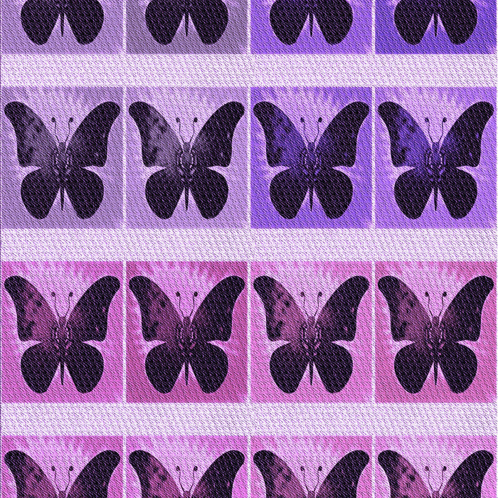 Patterned Violet Purple Rug, pat2899pur