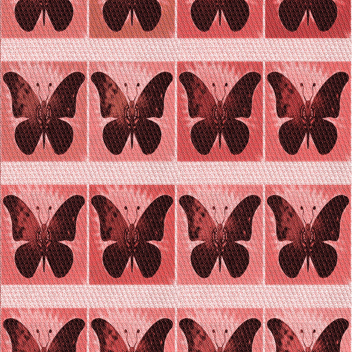 Machine Washable Transitional Light Coral Pink Rug, wshpat2899rd