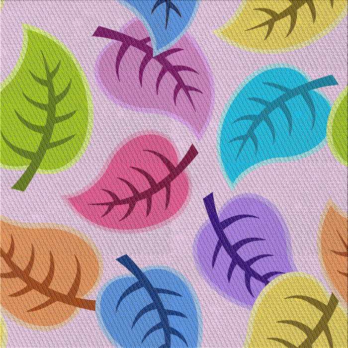 Square Patterned Pale Silver Gray Novelty Rug, pat289