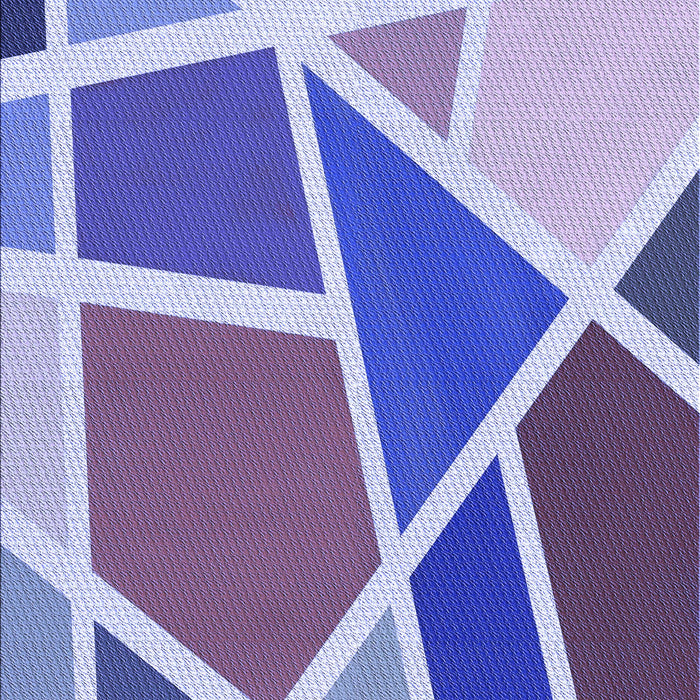 Machine Washable Transitional Amethyst Purple Rug, wshpat29blu