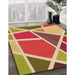 Machine Washable Transitional Red Rug in a Family Room, wshpat29org