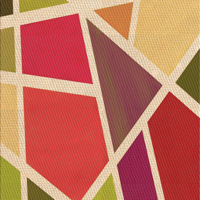 Patterned Red Rug, pat29org