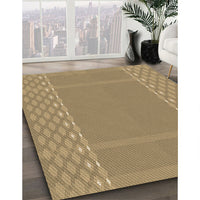 Patterned Brown Rug, pat290brn