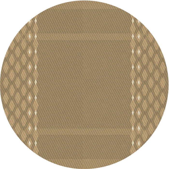 Square Machine Washable Transitional Brown Rug in a Living Room, wshpat290brn