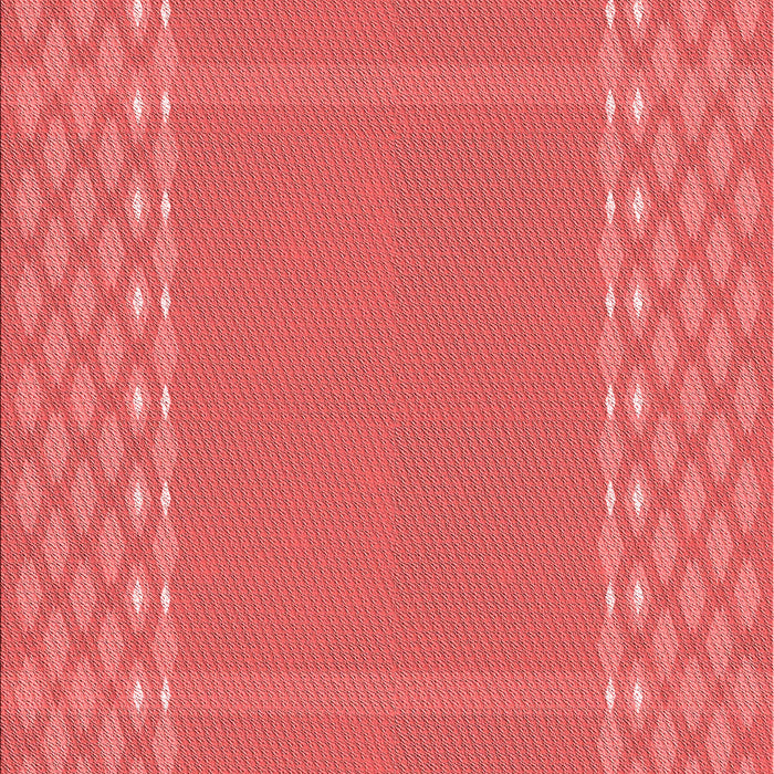 Patterned Red Rug, pat290rd