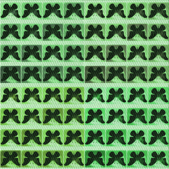 Round Machine Washable Transitional Deep Emerald Green Rug, wshpat2900grn