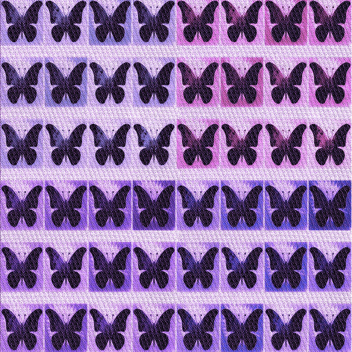 Machine Washable Transitional Purple Rug, wshpat2900pur