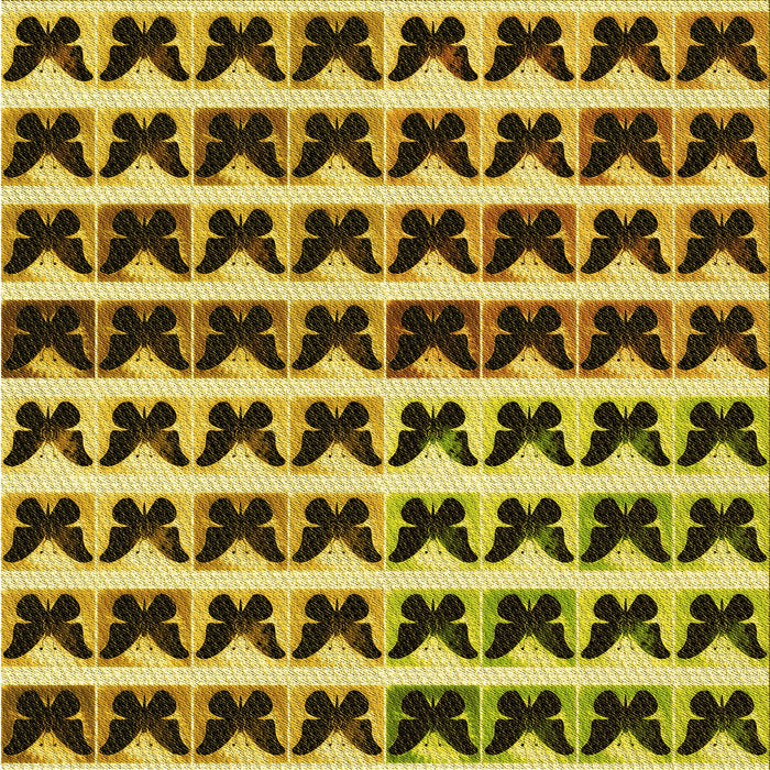 Round Machine Washable Transitional Bold Yellow Rug, wshpat2900yw