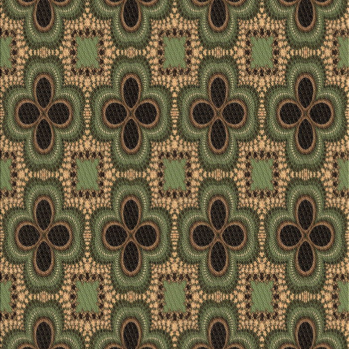 Patterned Milk Chocolate Brown Rug, pat2901brn