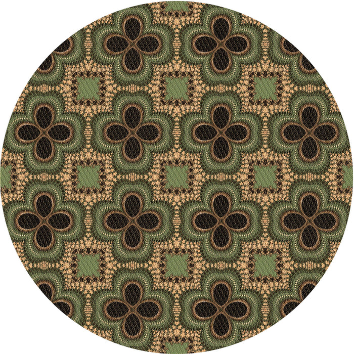 Square Machine Washable Transitional Chocolate Brown Rug in a Living Room, wshpat2901brn