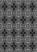 Patterned Charcoal Black Rug, pat2901gry