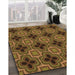 Machine Washable Transitional Night Red Rug in a Family Room, wshpat2901org