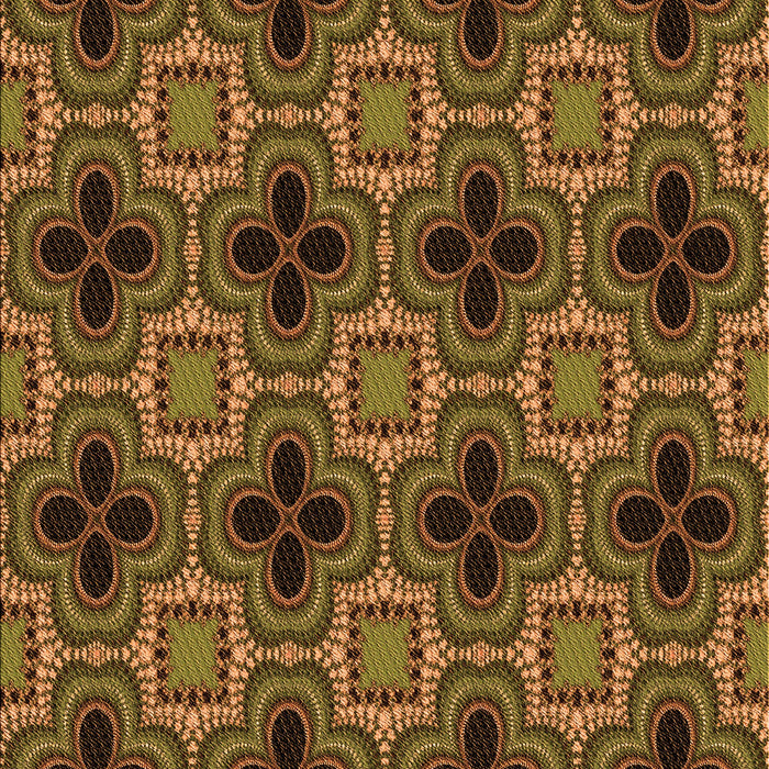 Patterned Red Rug, pat2901org