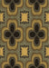 Patterned Milk Chocolate Brown Rug, pat2902brn