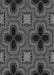 Patterned Platinum Gray Rug, pat2902gry