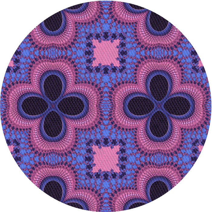 Square Machine Washable Transitional Purple Rug in a Living Room, wshpat2902pur