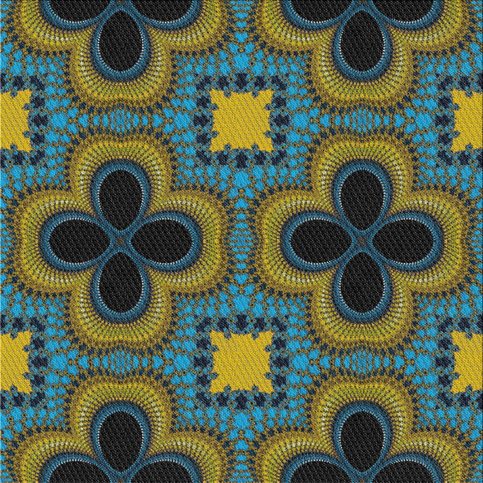 Square Patterned Charcoal Black Novelty Rug, pat2902