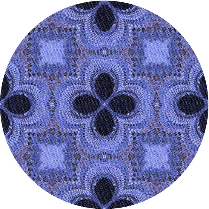 Square Machine Washable Transitional Sky Blue Rug in a Living Room, wshpat2903blu