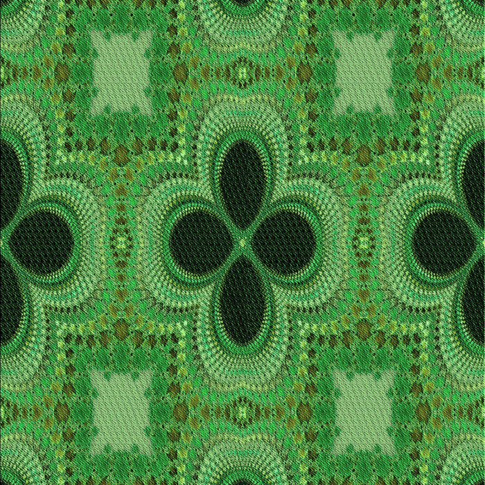 Machine Washable Transitional Deep Emerald Green Rug, wshpat2903grn