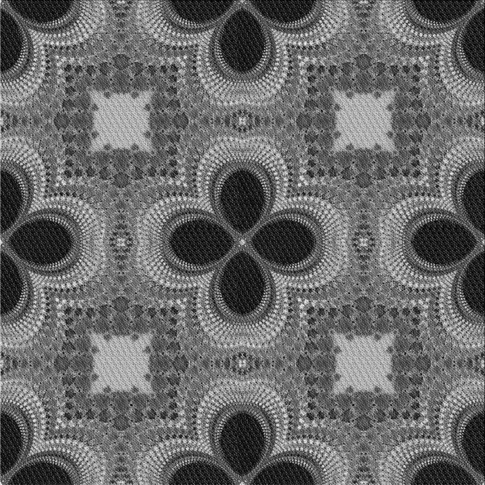 Round Machine Washable Transitional Dark Gray Black Rug, wshpat2903gry