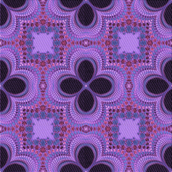 Round Machine Washable Transitional Bright Purple Rug, wshpat2903pur