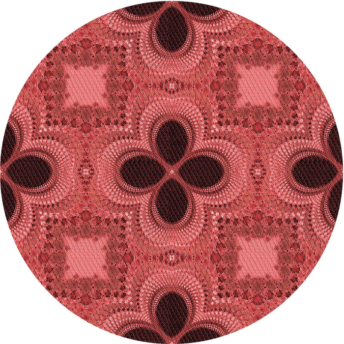 Square Machine Washable Transitional Red Rug in a Living Room, wshpat2903rd