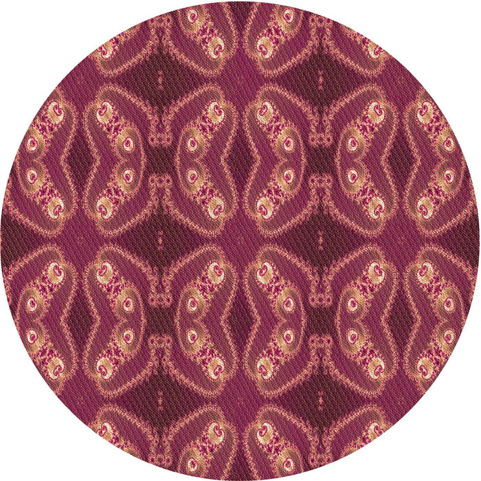 Square Machine Washable Transitional Orange Rug in a Living Room, wshpat2904org