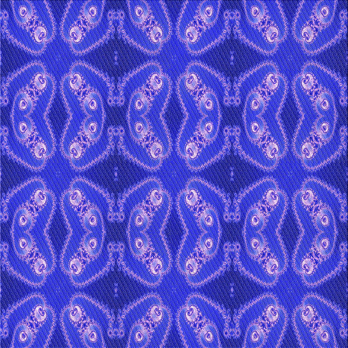 Round Machine Washable Transitional Light Slate Blue Rug, wshpat2904pur