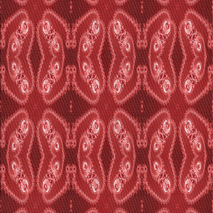 Patterned Red Rug, pat2904rd