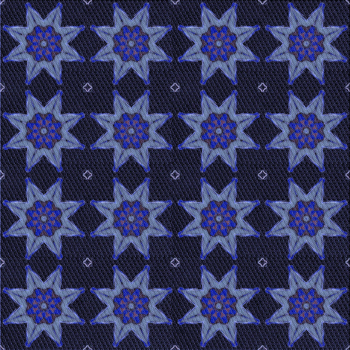 Round Machine Washable Transitional Night Blue Rug, wshpat2905blu