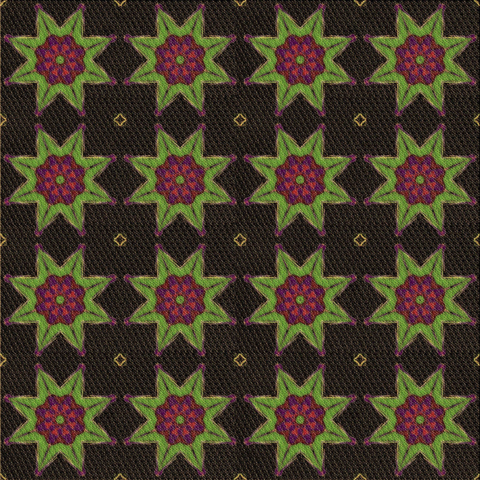 Round Machine Washable Transitional Chocolate Brown Rug, wshpat2905brn