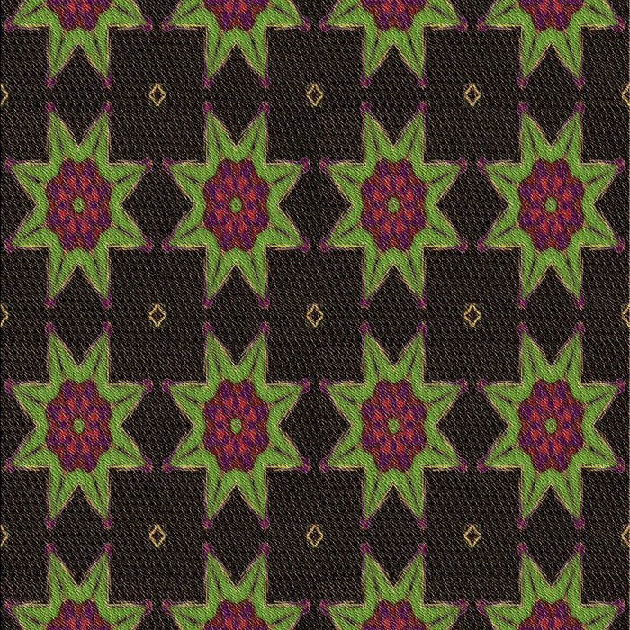 Patterned Chocolate Brown Rug, pat2905brn