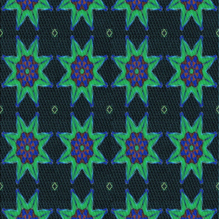 Machine Washable Transitional Night Blue Rug, wshpat2905lblu