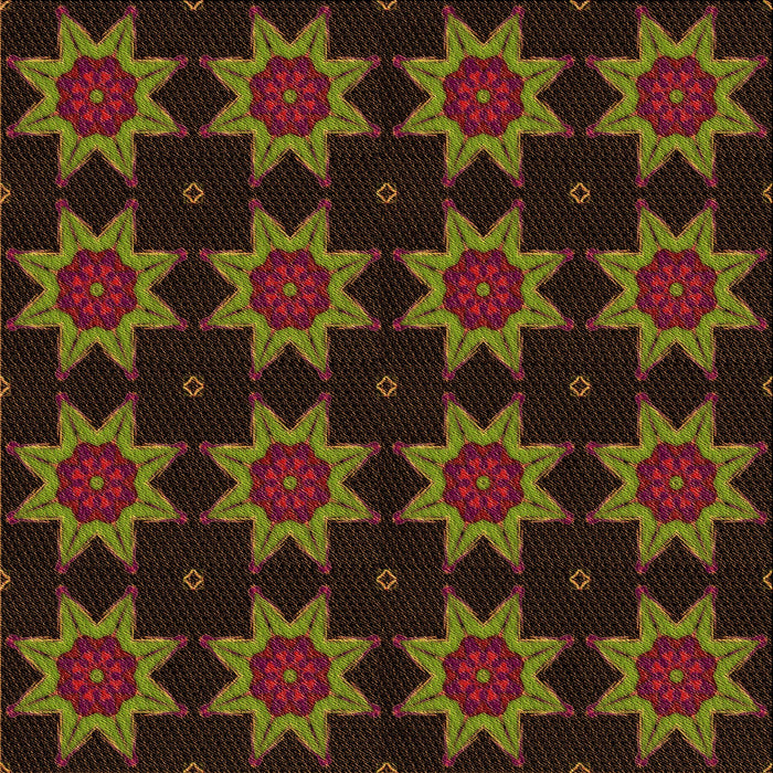 Round Machine Washable Transitional Oak Brown Rug, wshpat2905org