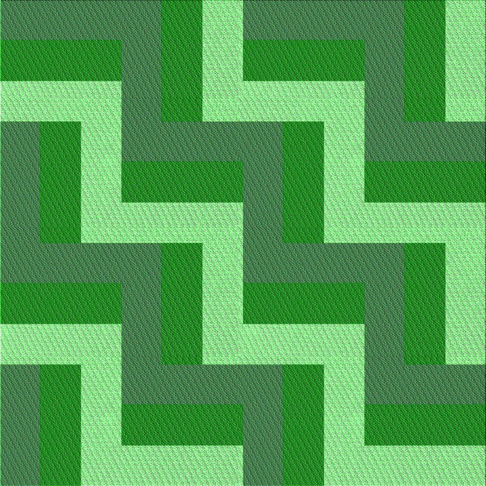 Round Patterned Neon Green Rug, pat2906grn